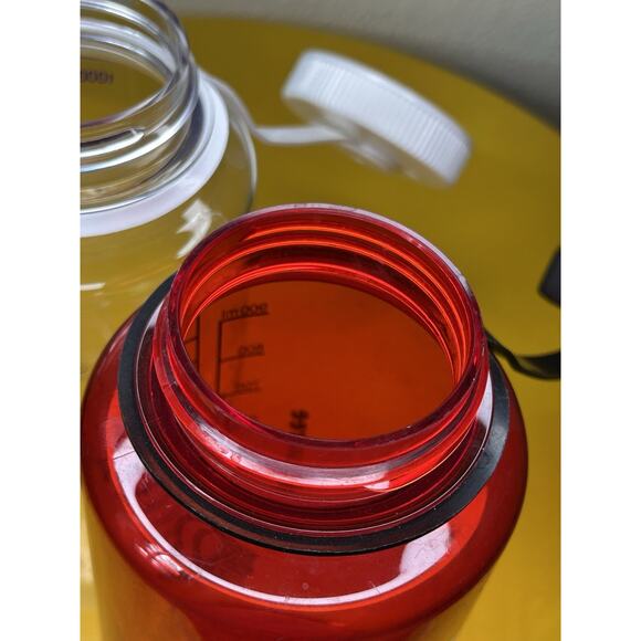 2 Pack Nalgene Wide Mouth 32 oz. Water Bottle Green Ranch Taylor University - Picture 8 of 11